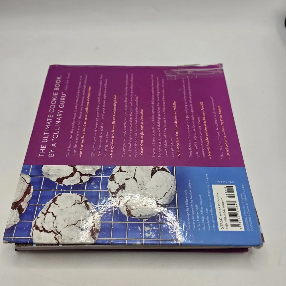 Dorie Greenspan Dorie's Cookies Cookbook Hardcover 170+ Recipes Baking Dessert